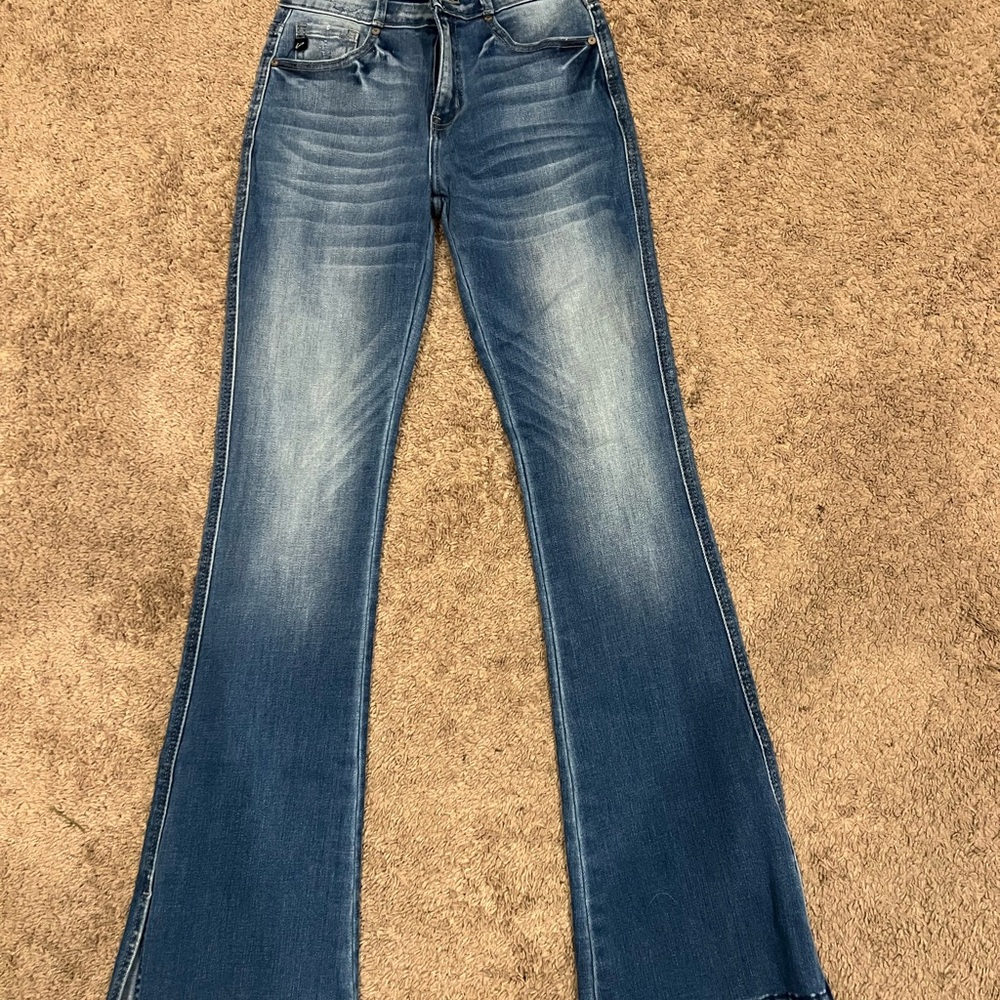 KanCan Dark Blue Flare Jeans bought from the BUCKLE